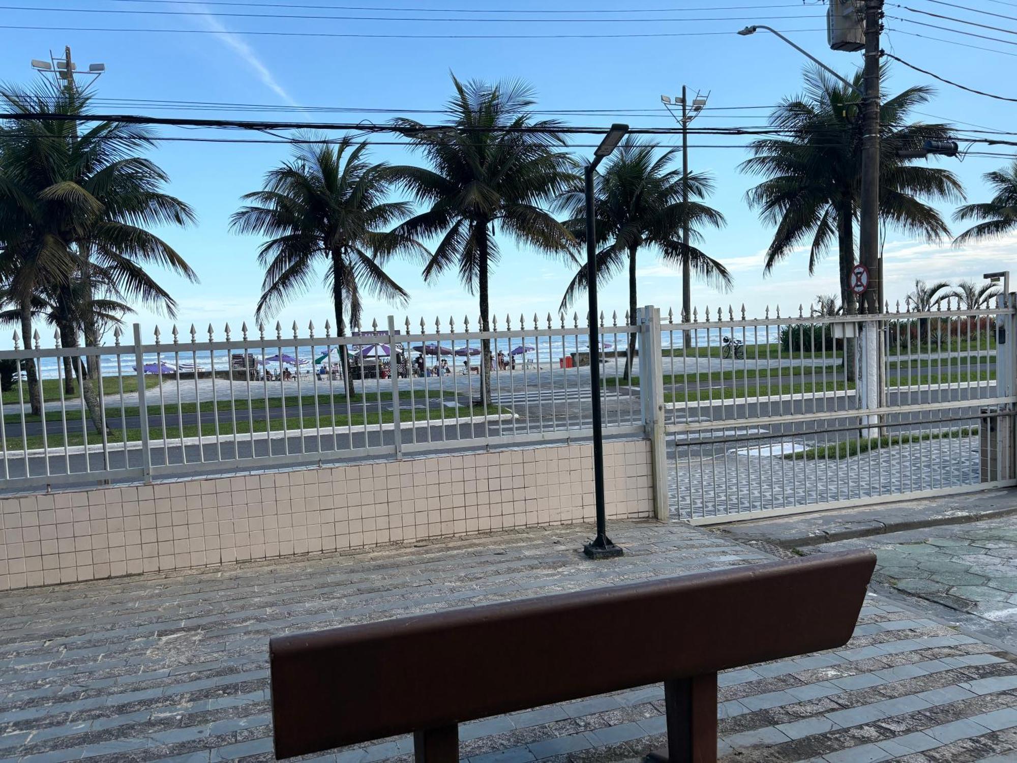 Ferienwohnung Frente Mar C Garagem! Praia Grande  Exterior foto